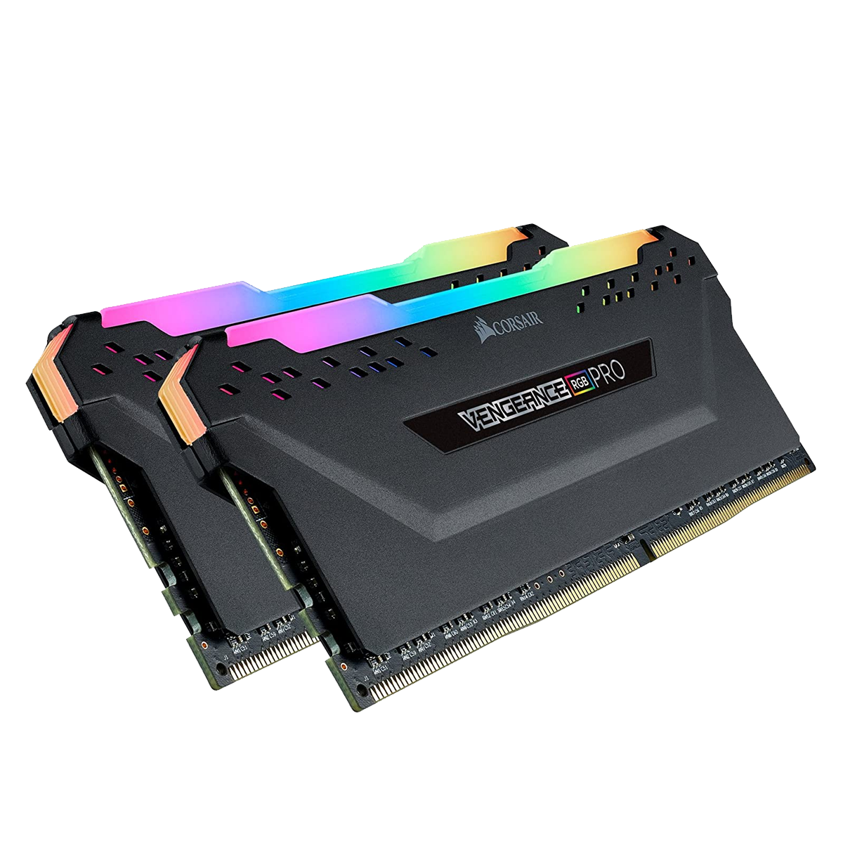 Corsair Vengeance RGB PRO 16GB (2 x 8GB) DDR4 DRAM 3200MHz  Memory Kit — Black