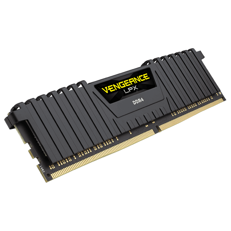 Corsair Vengeance LPX 8GB (1 x 8GB) DDR4 DRAM 3200MHz – Black