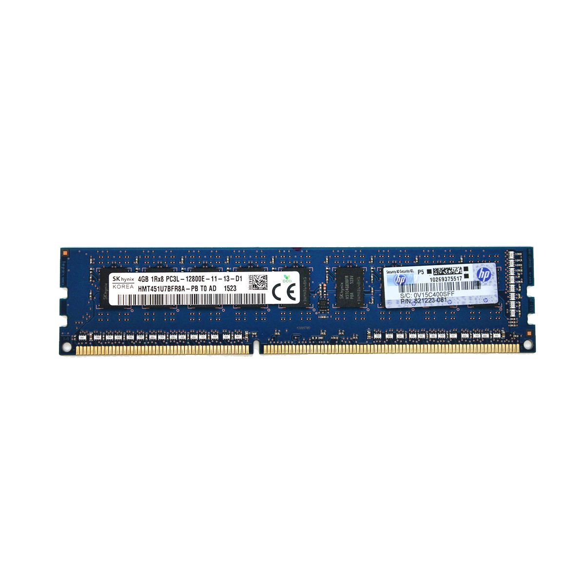 8GB DDR3 Used Ram (Single Stick)
