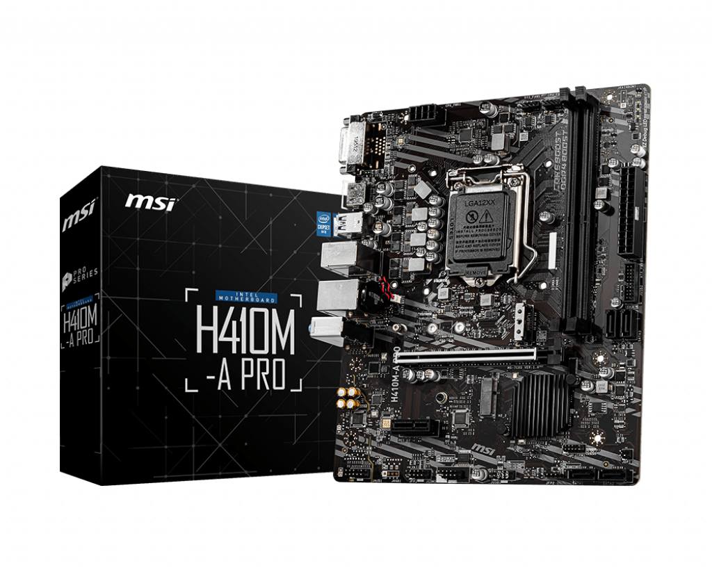 MSI H410M-A Pro Motherboards
