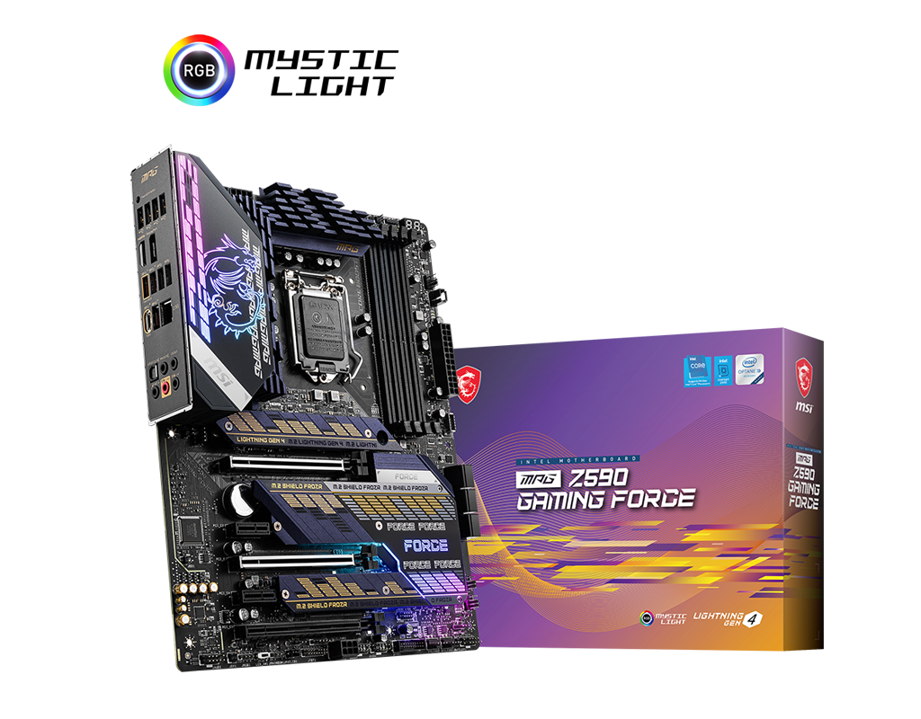 MSI MPG Z590 GAMING FORCE Motherboards