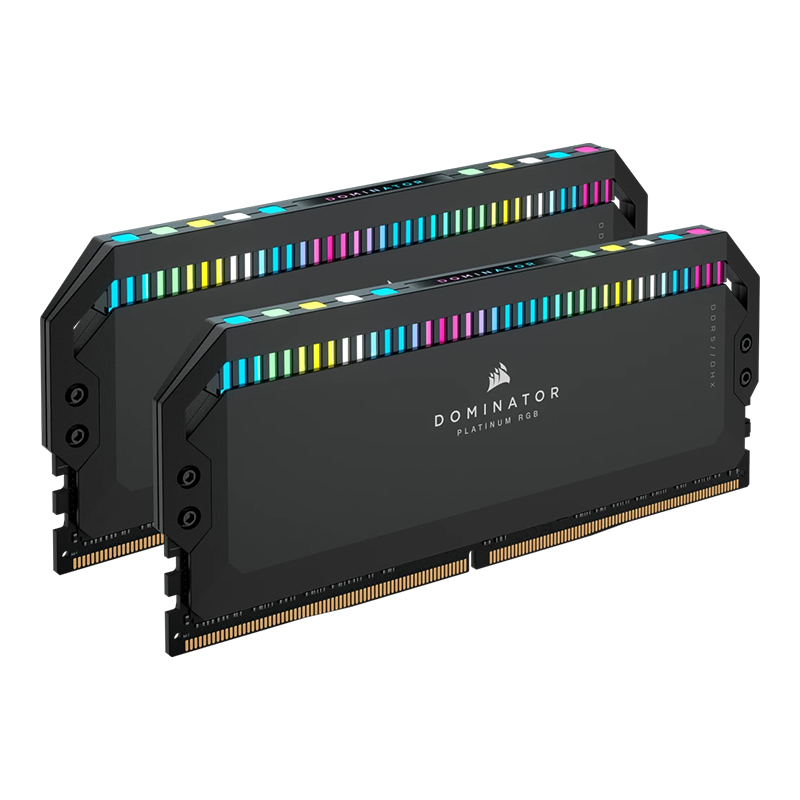 CORSAIR DOMINATOR PLATINUM RGB 32GB(2X16) DDR5 DRAM 5600MHZ