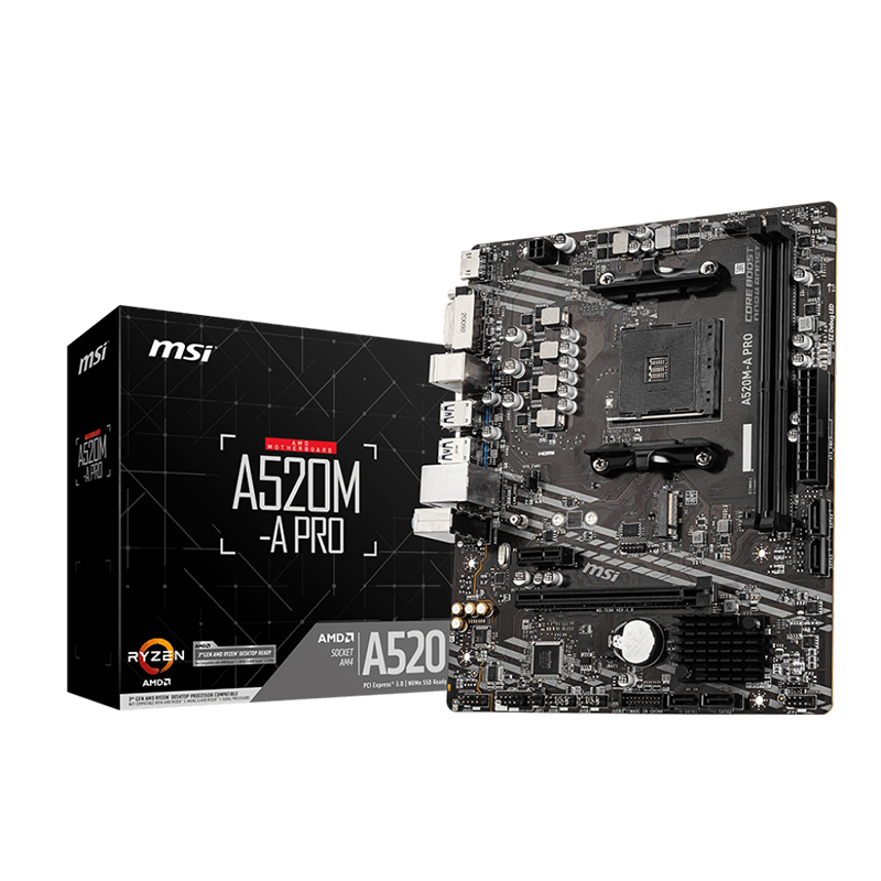 MSI A520M A PRO Motherboards