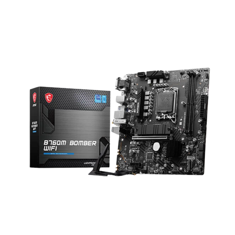 MSI B760M BOMBER WIFI DDR5 Motherboards