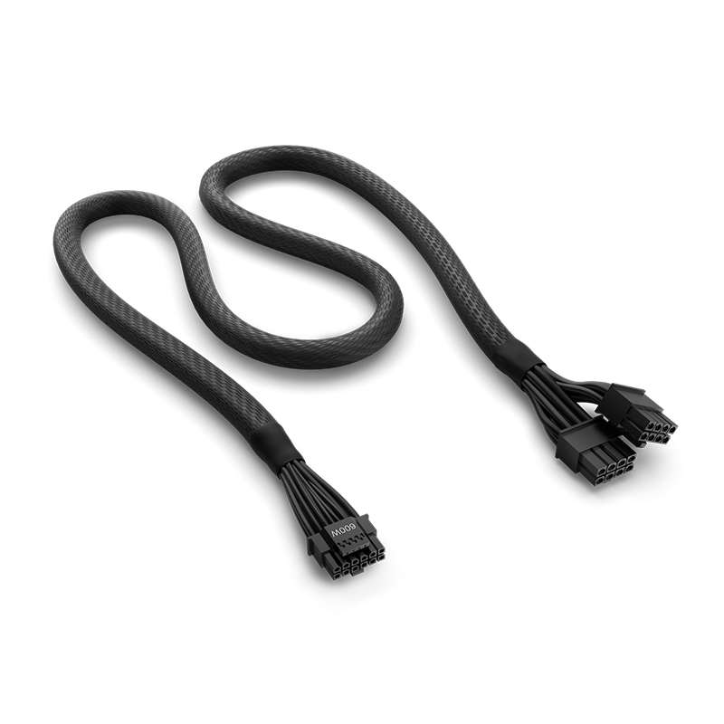 NZXT 600W PCIE 5.0 12VHPWR PSU POWER CABLE