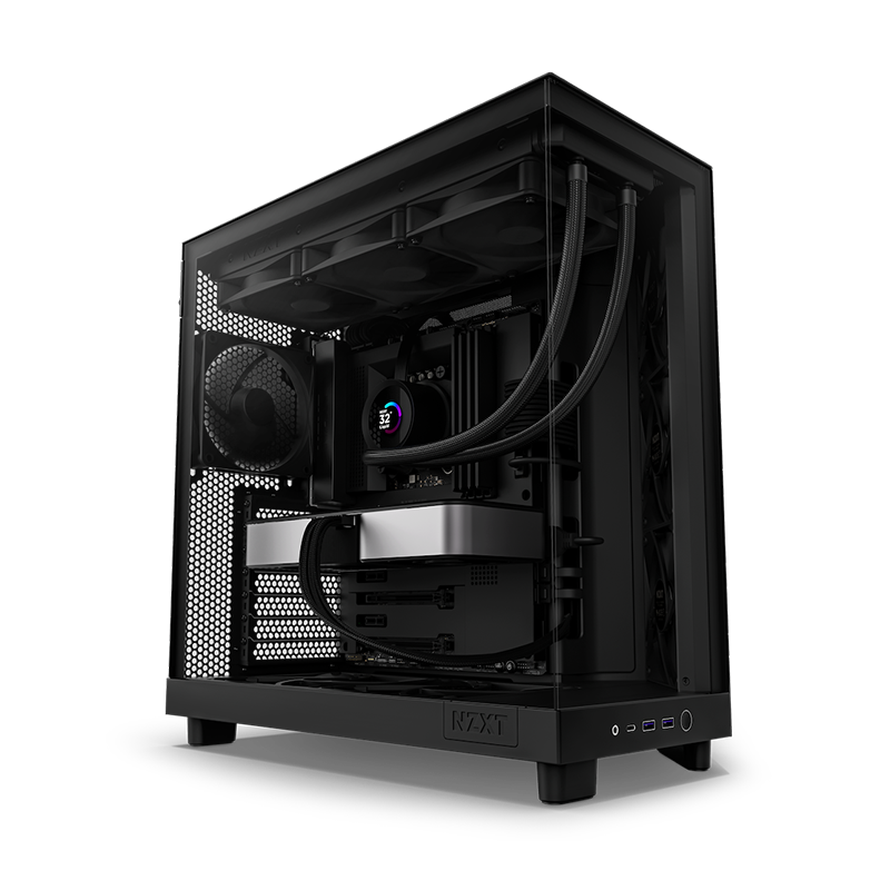 NZXT H6 FLOW ATX MID TOWER BLACK CASE