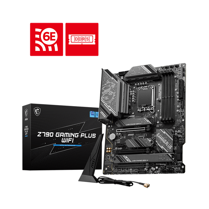 MSI Z790 GAMING PLUS WIFI DDR5 Motherboard